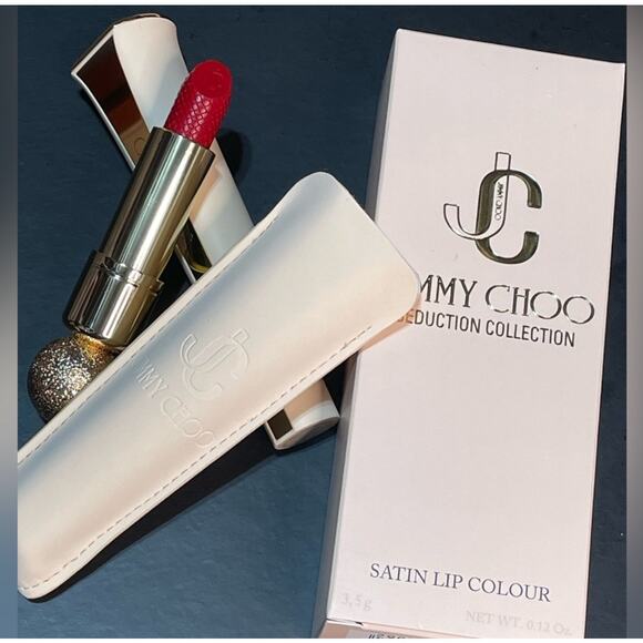 57. Jimmy Choo Satin Lipstick Red Carpet - Picture 1 of 4